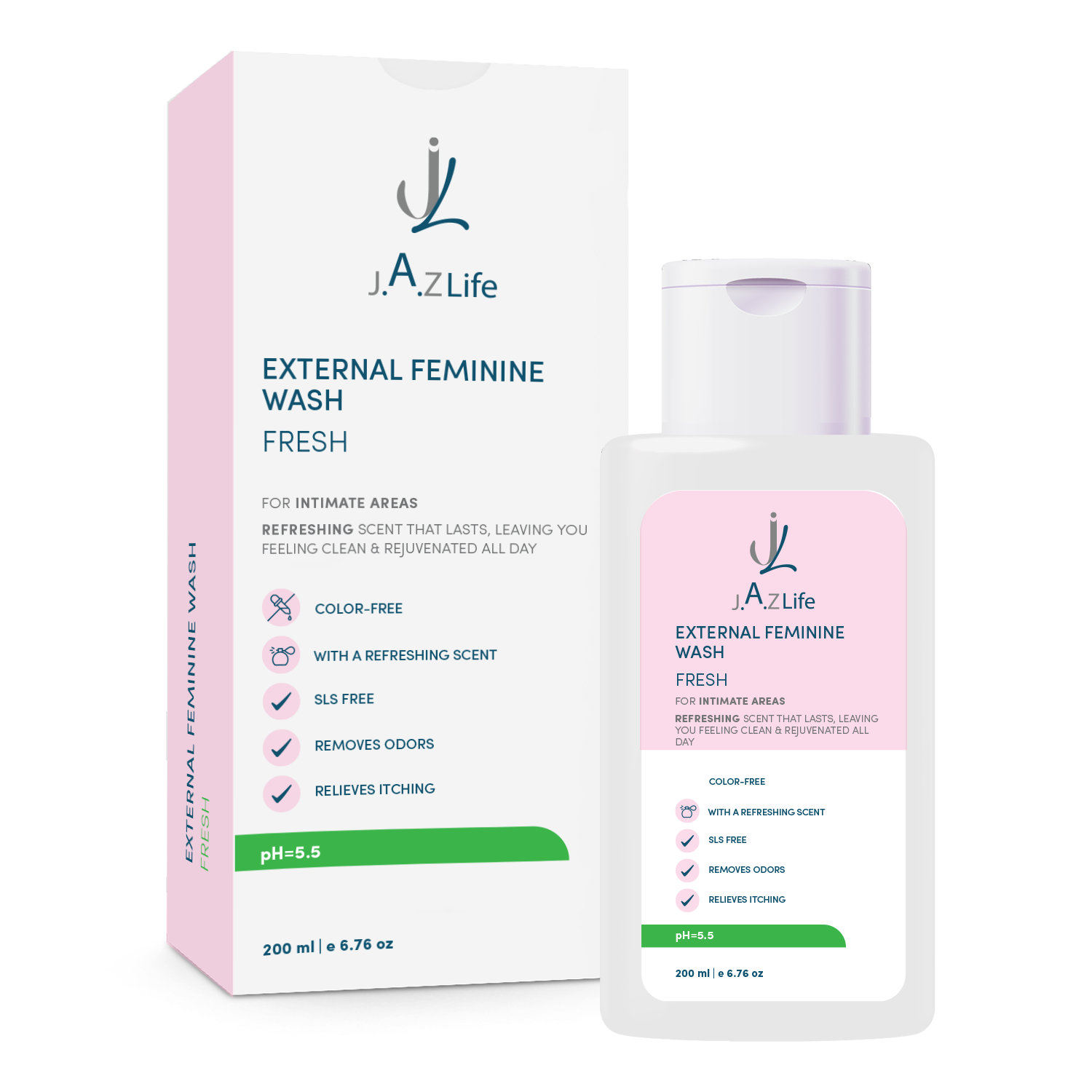 غسول نسائي خارجي منعش